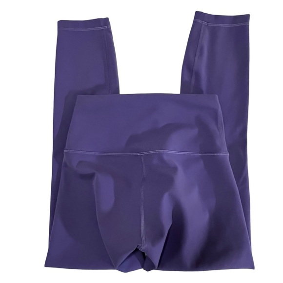 Lululemon Cropped High Rise leggings tights purple 4 athletic yoga running - Picture 3 of 14